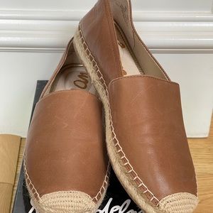 Sam Edelman Khole Latte Leather size 8 espadrilles. Brand New never worn.